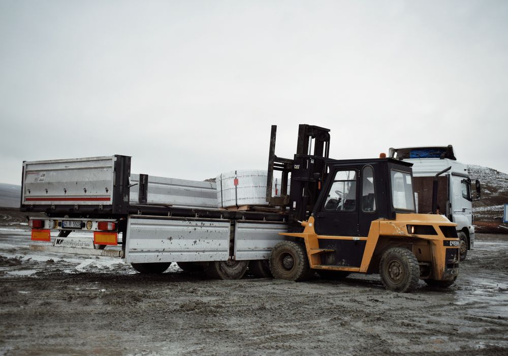 Loaded and on its way
